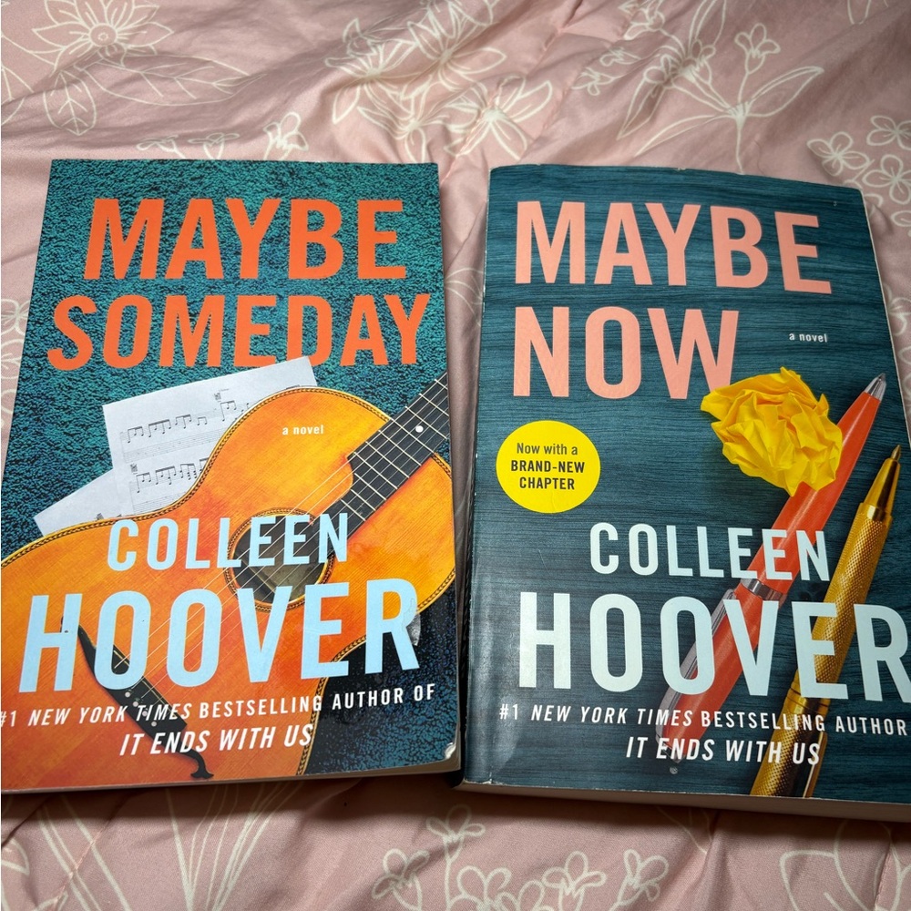 Colleen Hoover Book Set - Maybe Someday & Maybe Now